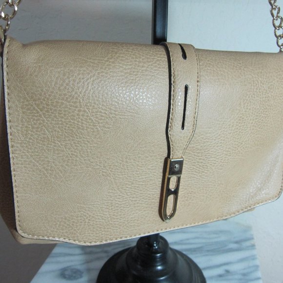 Camel Colored Faux Leather Purse - Picture 2 of 5